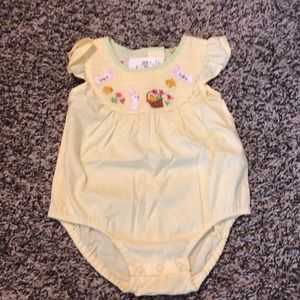 Girls Bunny Romper